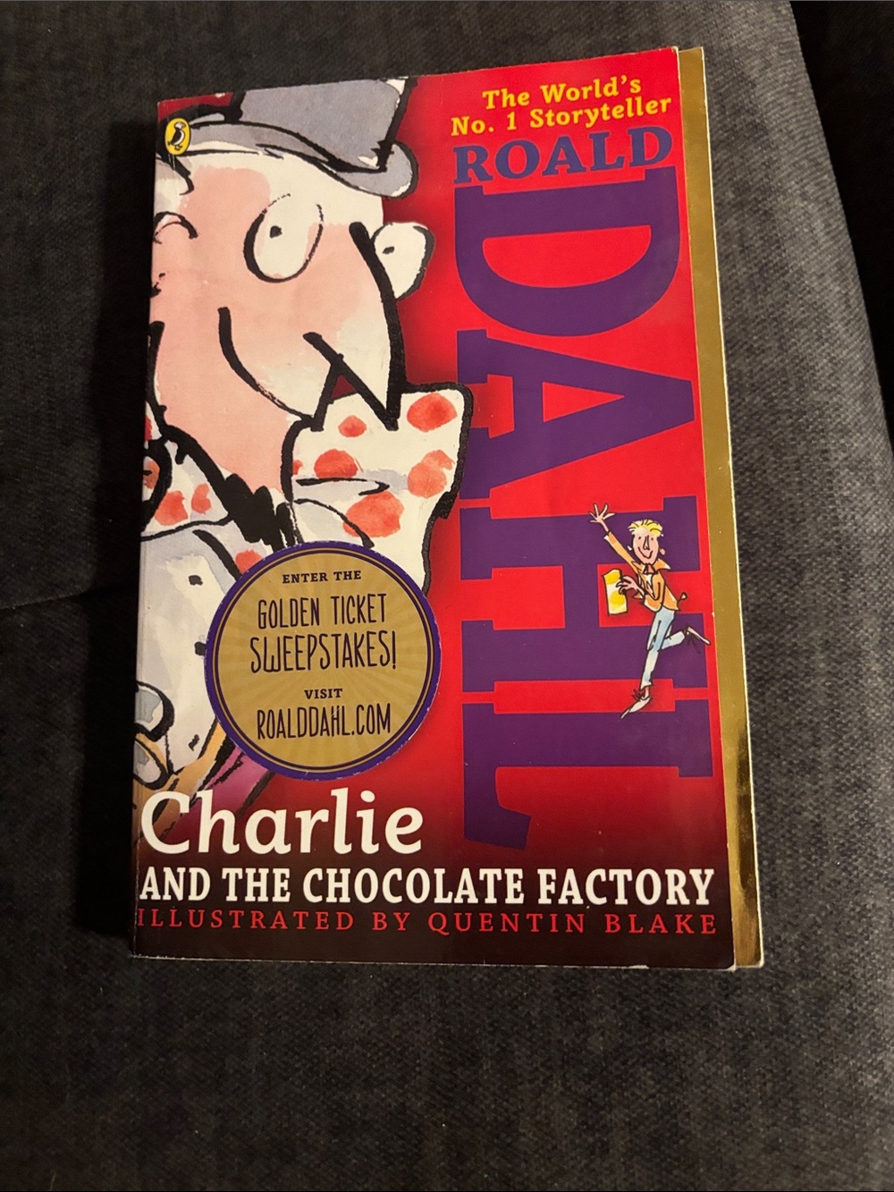 Charlie and the Chocolate Factory - Red Paperback